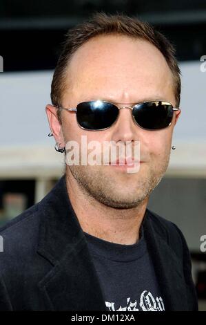 31. Dezember 2001 - K444473AR.'' DIE GROßEN RAID '' SPECIAL SCREENING AUF INTREPID SEA, AIR UND SPACE MUSEUM, NEW YORK CITY 10.08.2005. ANDREA RENAULT-LARS ULRICH(Credit Image: © Globe Photos/ZUMAPRESS.com) Stockfoto