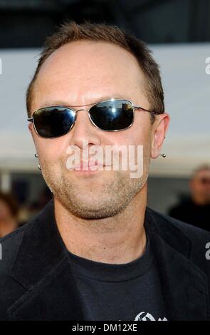 31. Dezember 2001 - K444473AR.'' DIE GROßEN RAID '' SPECIAL SCREENING AUF INTREPID SEA, AIR UND SPACE MUSEUM, NEW YORK CITY 10.08.2005. ANDREA RENAULT-LARS ULRICH(Credit Image: © Globe Photos/ZUMAPRESS.com) Stockfoto