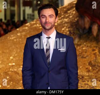 Berlin, Deutschland. 9. Dezember 2013. Aidan Turner nimmt die Europäische Premiere von "der Hobbit: die Trostlosigkeit der Smaug' in Berlin. / Allianz Credit Bild: Dpa picture-Alliance/Alamy Live News Stockfoto