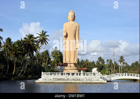 Bamiyan Replika-Buddha-Statue des Tsunami Honganji Vihara Stockfoto