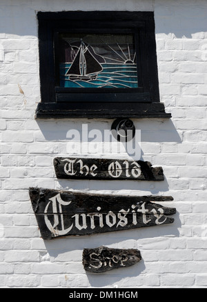 Broadstairs, Kent, England, UK. Die Old Curiosity Shop - Teestuben Stockfoto