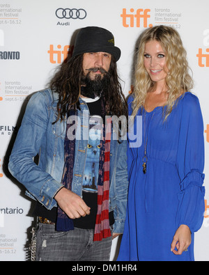 Sheri Moon Zombie 2012 Toronto International Filmfestival - premiere "Lords of Salem" Ankunft am Ryerson Theatre Toronto Stockfoto