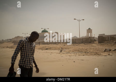 Moschee in Yaf Beach - Dakar, Senegal Stockfoto
