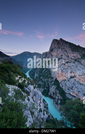 der Gorge du Verdon, Alpes-de-Haute-Provence, Frankreich Stockfoto