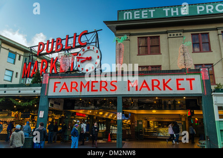 Pike Place Market in Seattle, Washington, USA Stockfoto
