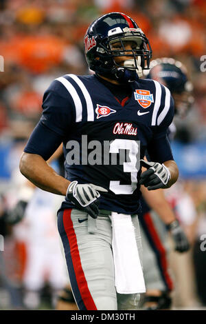 Der Ole Miss Wide Receiver Shay Hodge (Credit-Bild: © Joe Nicola/Southcreek Global/ZUMApress.com) Stockfoto