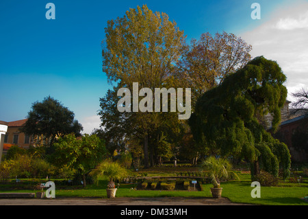 Botanische Gärten im Parco del Valentino Parken Turin Stadt Piedmont Region Nord Italien Europa Stockfoto