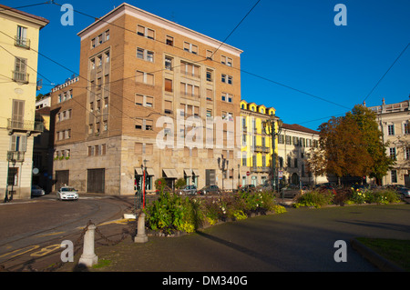 Piazza Carlo Emanuele II Platz Turin Stadt Piedmont Region Nord Italien Mitteleuropa Stockfoto