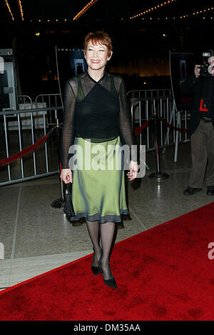 18. März 2002 - Los Angeles, Kalifornien - PANIC ROOM PREMIERE. IM LOEWS CENTURY PLAZA IN LOS ANGELES. ANN MAGNUSON. FITZROY BARRETT / 18.03.2002 K24431FB (D) (Kredit-Bild: © Globe Photos/ZUMAPRESS.com) Stockfoto