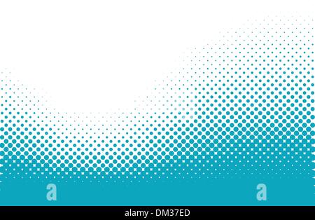 Abstrakte Punkte Vektor Hintergrund. Halbton. Stock Vektor