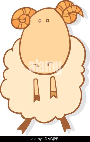 Sternzeichen Widder Stock Vektor