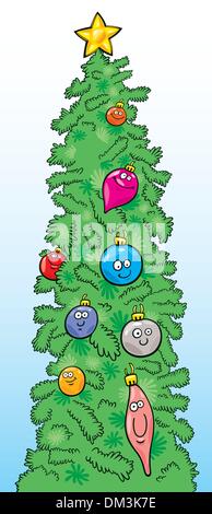 Weihnachtsbaum Stock Vektor