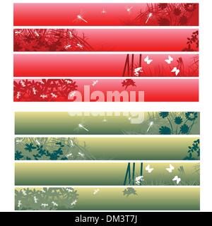 Web-Banner, Header Stock Vektor