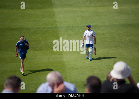 Matt Prior an des Herrn, 2. Test, Asche 2013 Stockfoto