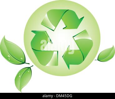 Recycling-logo Stock Vektor