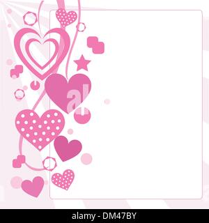 Valentinstag Hintergrund Stock Vektor