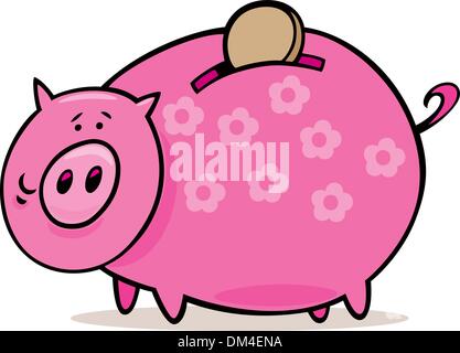 Sparschwein Stock Vektor