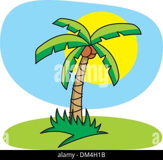Palme Stock Vektor