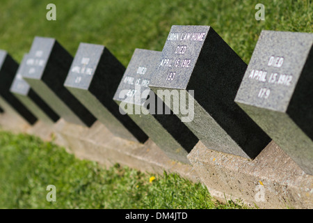 Fairview Cemetery befindet sich in Halifax, N.S. Stockfoto