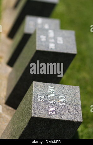 Fairview Cemetery befindet sich in Halifax, N.S. Stockfoto