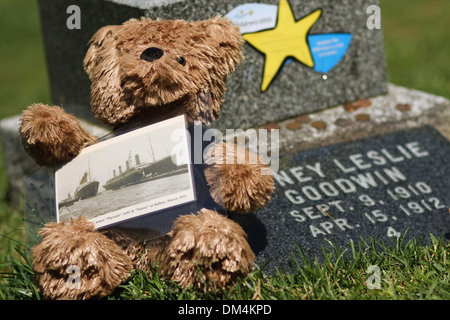 Fairview Cemetery befindet sich in Halifax, N.S. Stockfoto