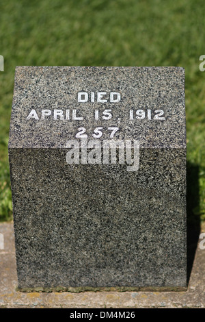 Fairview Cemetery befindet sich in Halifax, N.S. Stockfoto
