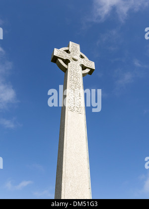 Tennysons Denkmal auf Tennyson Down auf der Isle Of Wight, England, UK Stockfoto