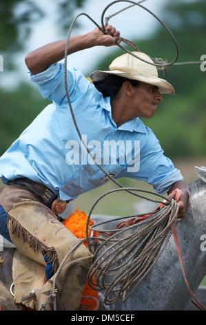 Pantaneiro Cowboys, The Pantanal Mato Grosso, Brasilien Stockfoto