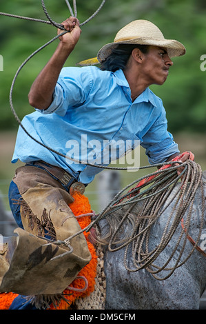 Pantaneiro Cowboys, The Pantanal Mato Grosso, Brasilien Stockfoto