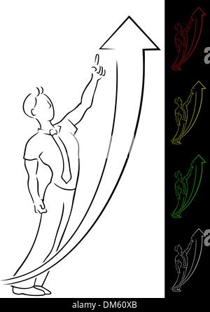 Wachstum Stock Vektor