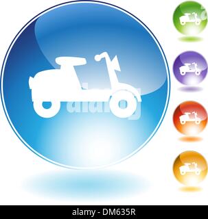 Scooter-Symbol Stock Vektor