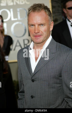 20. Januar 2002 - 59. GOLDEN AWARDS. IM BEVERLY HILTON HOTEL HILLS BEVERLY CA... STACHEL. FITZROY BARRETT / 20.01.2002 K23865FB (D) (Kredit-Bild: © Globe Photos/ZUMAPRESS.com) Stockfoto