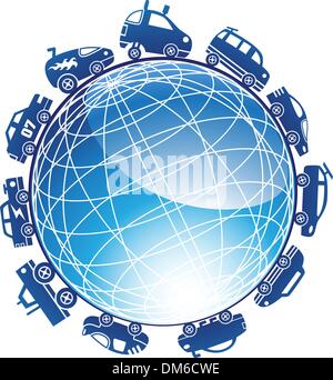 Rennwagen Stock Vektor