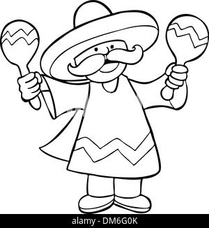 Maracas Stock Vektor