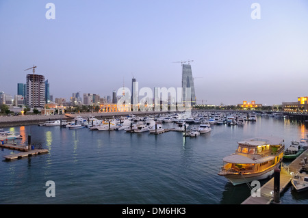 Sultan Mall mit Marina, Kuwait, Arabische Pensinula, Westasien Stockfoto