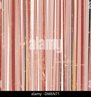 gestreifte farbigen Hintergrund im Grunge-Stil. Stock Vektor