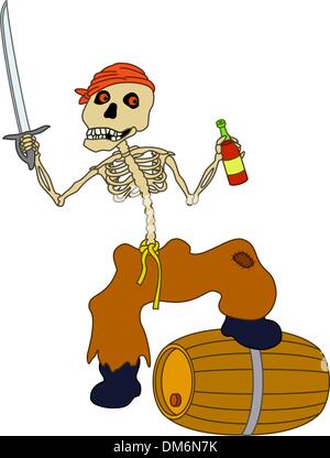 Jolly Roger Stock Vektor