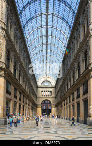 Galleria Umberto I., Neapel, Kampanien, Italien, Europa Stockfoto