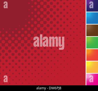 Reihe von quadratischen Icons - Blank Stock Vektor