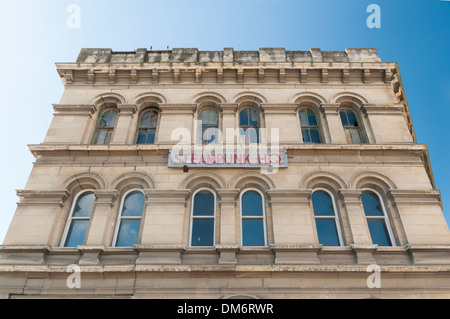 Dampf-Punk-HQ, Humber Street, Oamaru, North Otago, Südinsel, Neuseeland. Stockfoto