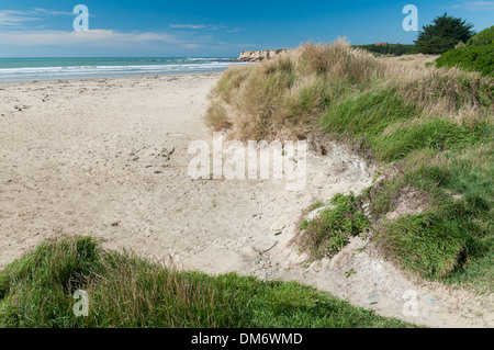 Alle Tag-Bucht, Waianakarua Road, Kakanui, North Otago, Südinsel, Neuseeland. Stockfoto