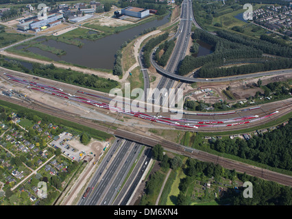 Italienisch gemacht V250 in Holland zu trainieren Stockfoto