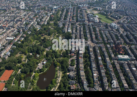 Im Zentrum von Amsterdam Vondelpark Stockfoto