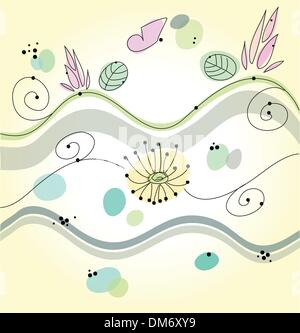 Grußkarte Stock Vektor