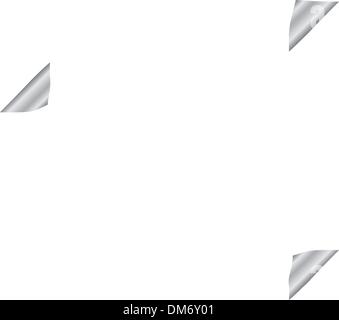 Peeling-Aufkleber Stock Vektor