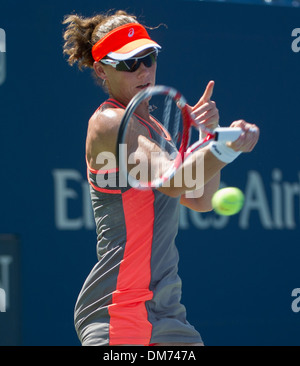 Samantha Stosur uns Open 2012 Frauen Match - Samantha Stosur V Varvara Lepchenko - USTA Billie Jean King National Tennis Center Stockfoto