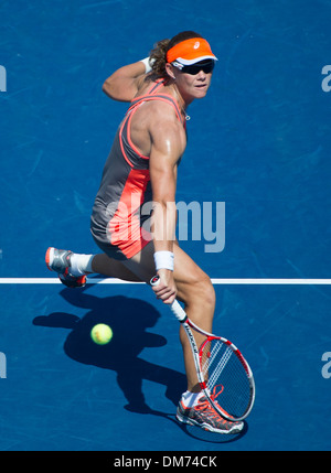 Samantha Stosur uns Open 2012 Frauen Match - Samantha Stosur V Varvara Lepchenko - USTA Billie Jean King National Tennis Center Stockfoto
