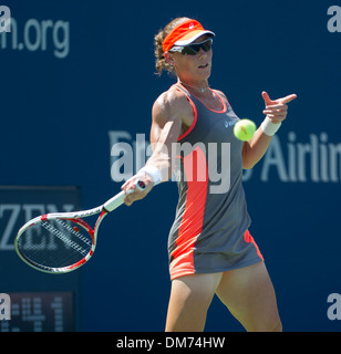 Samantha Stosur uns Open 2012 Frauen Match - Samantha Stosur V Varvara Lepchenko - USTA Billie Jean King National Tennis Center Stockfoto