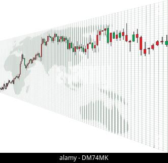 Börse Markt 4 Stock Vektor