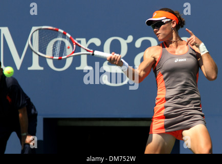 Samantha Stosur uns Open 2012 Frauen Match - Samantha Stosur V Varvara Lepchenko - USTA Billie Jean King National Tennis Center Stockfoto